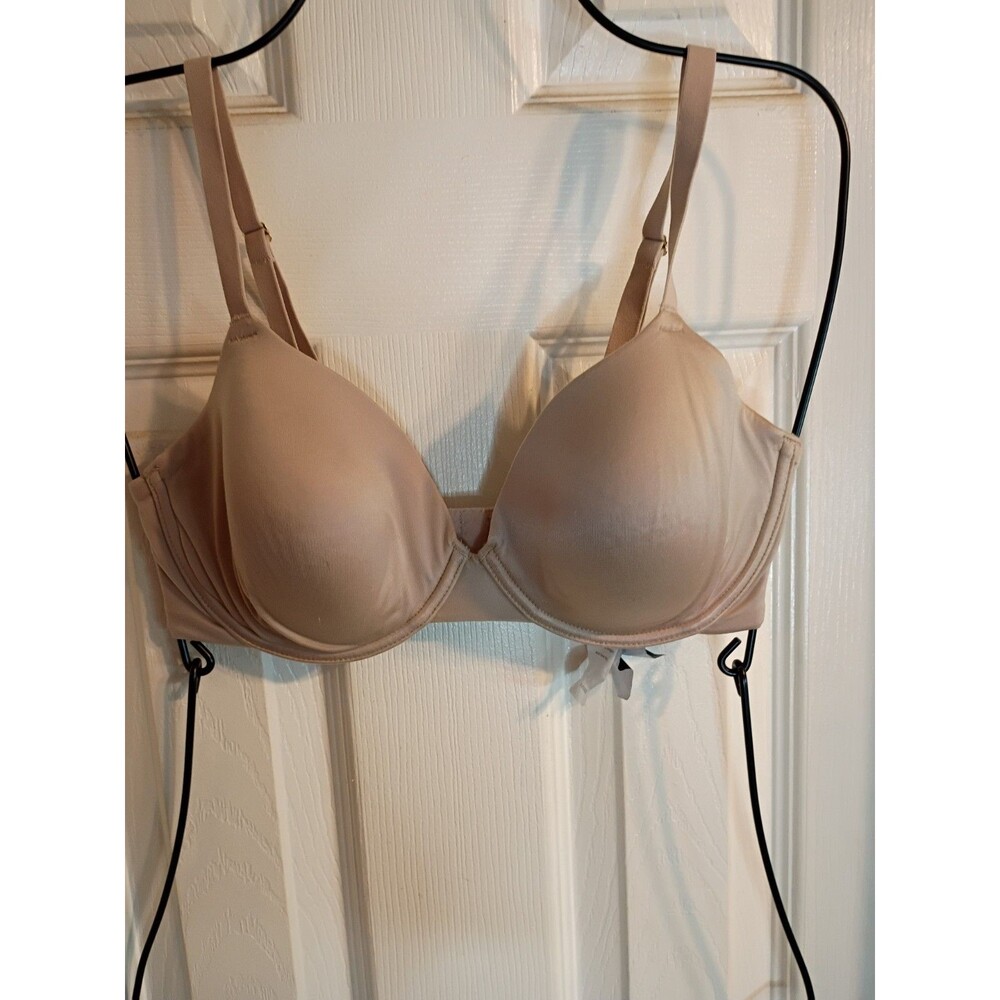 Natori Underwire Push-up Bra Beige 32 DD  New